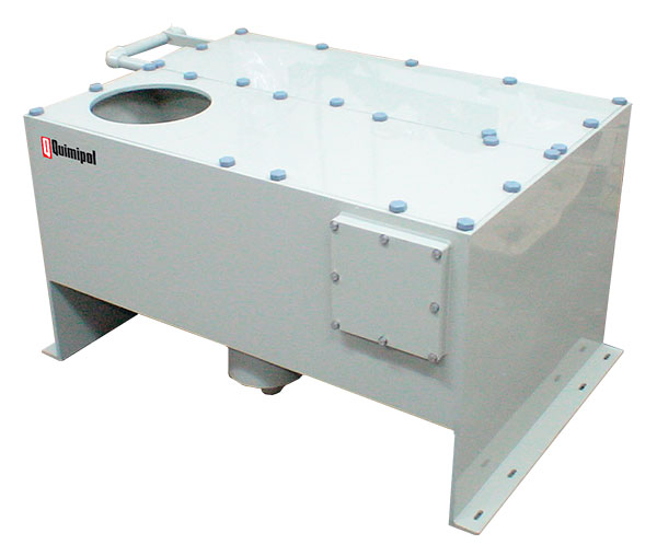 gas scrubber horizontal